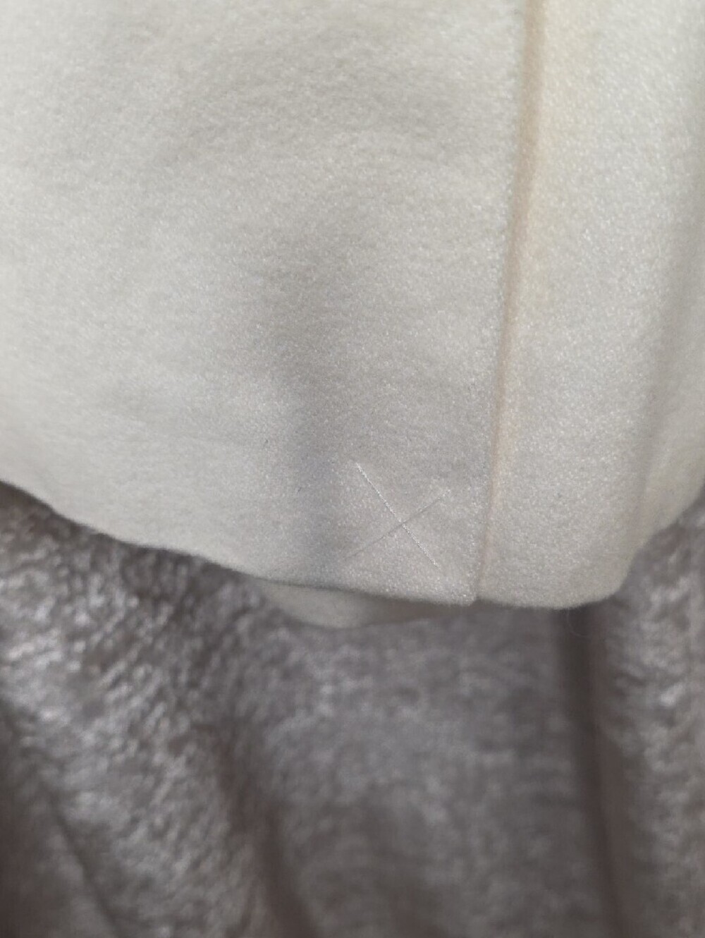 Old Navy Cream Single-Breasted Women's Pea Coat Size L - Picture 7 of 9